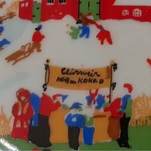 🌷 Trinket Box Windmill Vintage Signed  VNPLVC